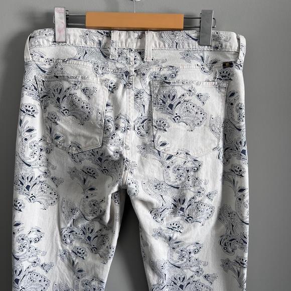 Lucky Brand Sofia Skinny Jeans Japanese Floral Print Size 12 31 - Picture 8 of 11
